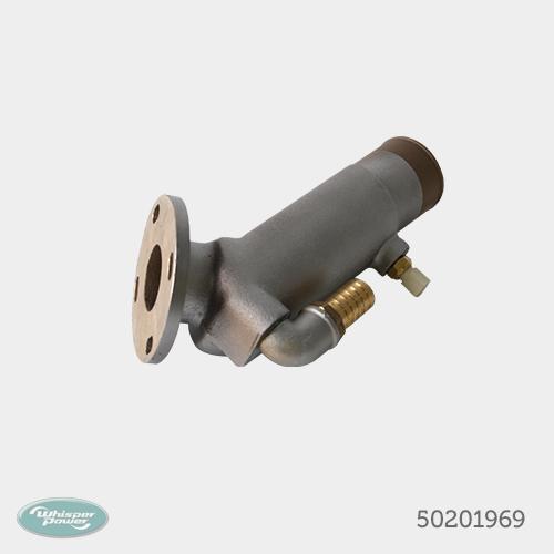 SQ Series Injection Exhaust Bend With Temperature Switch - 50201969